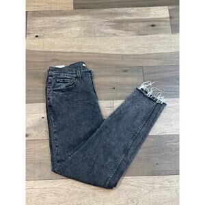 Y2K Levi’s Mom Jeans Black Button Fly -80s Style– Size 28